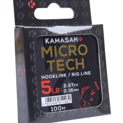 Kamasan Nylon Micro Tech Rig Line - 100M