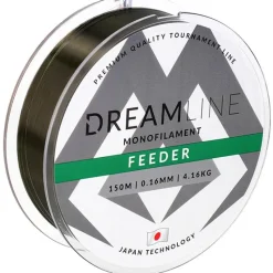 Mikado Nylon Dream Line Feeder - Vert - 150M