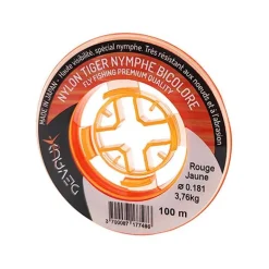 Nylon Mouche Devaux Nymphe Tiger Nymphe Bicolore - 100M