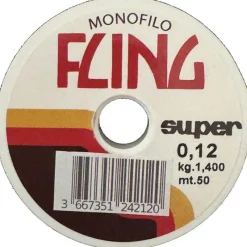 Vesuna Nylon Mouche Fling Transparent Bobine 50 Et 100M Du 6 Au 25/100