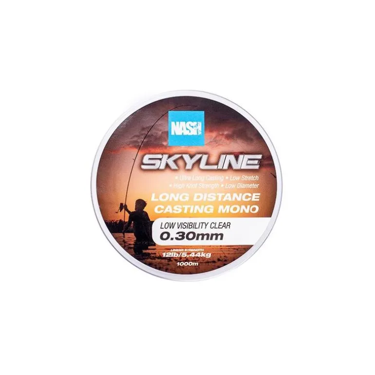 Nylon Nash Highline Mono Clear - 1000M