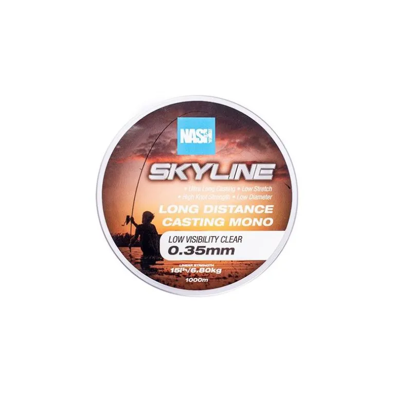 Nylon Nash Highline Mono Clear - 1000M