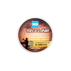 Nylon Nash Highline Mono Uv Yellow - 1000M