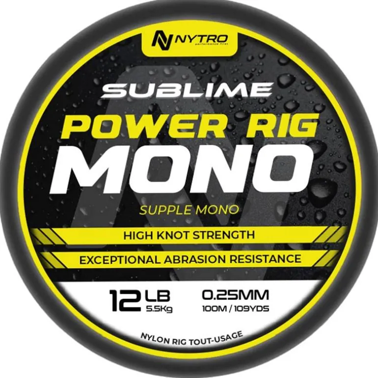 Nylon Nytro Sublime Power Rig Mono - 100M