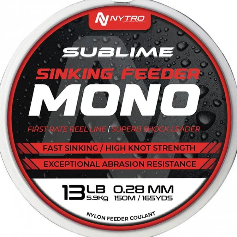 Nytro Nylon Sublime Sinking Feeder Mono - 150M