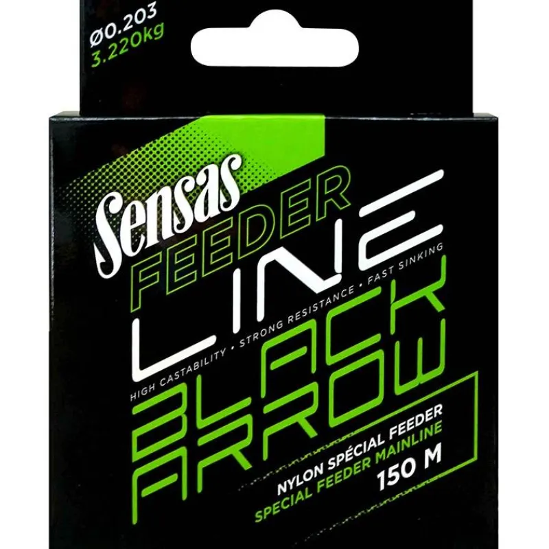 Sensas Nylon Feeder Black Arrow - 150M