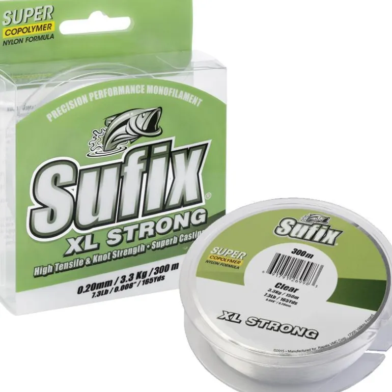 Nylon Sufix Xl Strong Clear - 300M