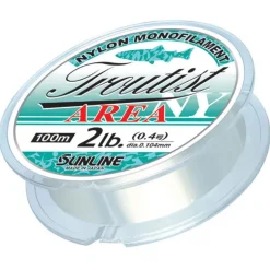 Nylon Sunline Troutist Area - 100M