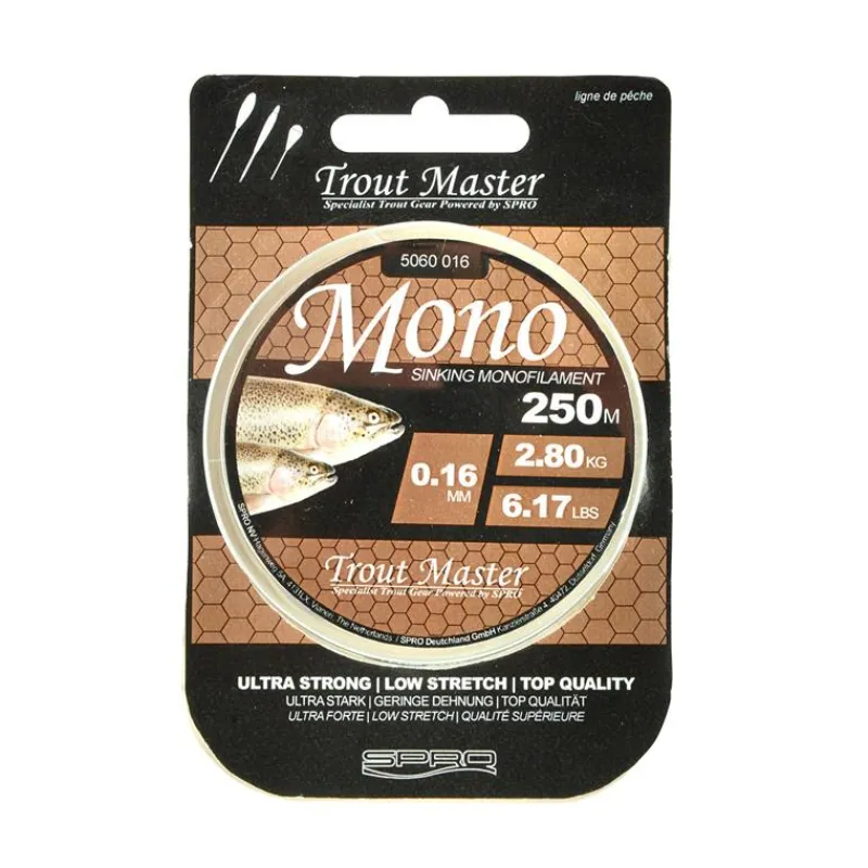 Trout Master Nylon Mono - 200M