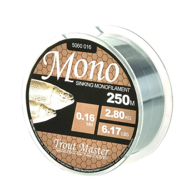Trout Master Nylon Mono - 200M