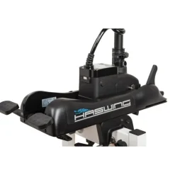 Pack Energy Cayman B 55Lbs Haswing Avec Pédale Sans Fil, Télécommande, Plaque Quick Release Et Batterie Marine 12V100amp
