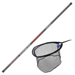 Pack Manche + Tête D'épuisette Garbolino Carp Telenet + Express Carp