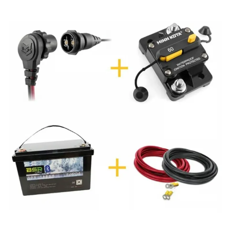 Minn Kota Pack Pour Installation Moteurs Électrique Montage Avant 55Lbs Eaux Douces