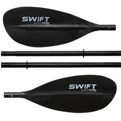 Egalis Pagaie Kayak Swift Fibre Carbone Démontable 4 Parties