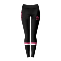 Hot Spot Design Pantalon Femme Leggings Lady Angler Striped - Noir