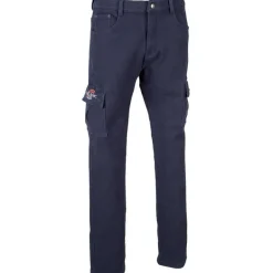 Pantalon Homme Colmic Pour L’Hiver Official Team - Bleu