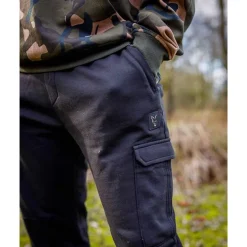 Pantalon Homme Fox Lw Black / Camo Combat Joggers - Noir