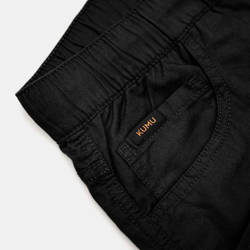 Kumu Pantalon Homme Cargo Pants Utility - Noir