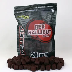 Pro Elite Baits Pellet Percé Drilled Red Hallibut Pellets