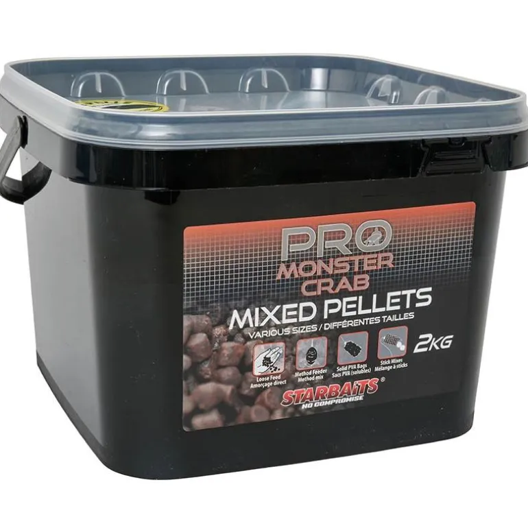Pellet Starbaits Pro Monster Crab Pellets Mixed