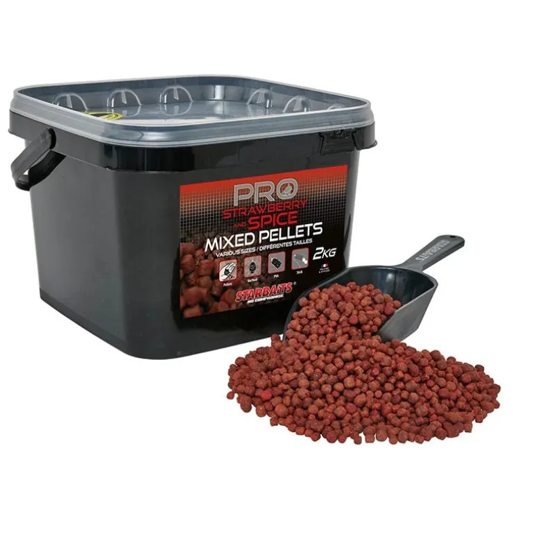 Pellet Starbaits Pro Strawberry Spice Pellets