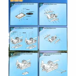 Plaque Haswing Quick Release Cayman B Gps 120Lbs 36V Modèles 2025