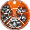 Delalande Plomb Carnassier Boite 5 Cases Olive Bombee