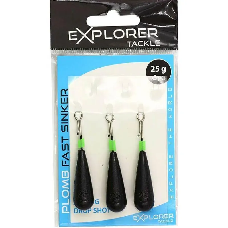 Explorer Tackle Plomb Fast Sinker
