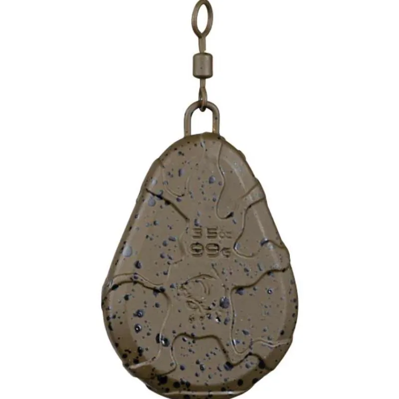 Nash Plomb Super Flat Pear Swivel Lead