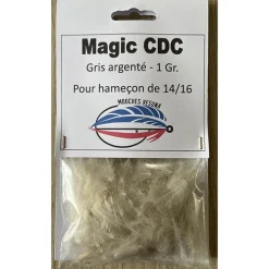 Vesuna Plume Magic Cdc 0.25G Ou 1G Gris Argenté