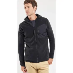 Bermudes Polaire Homme Plouha Polartech - Noir