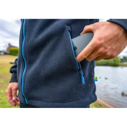Preston Innovations Polaire Homme Windproof Fleece Jacket - Noir