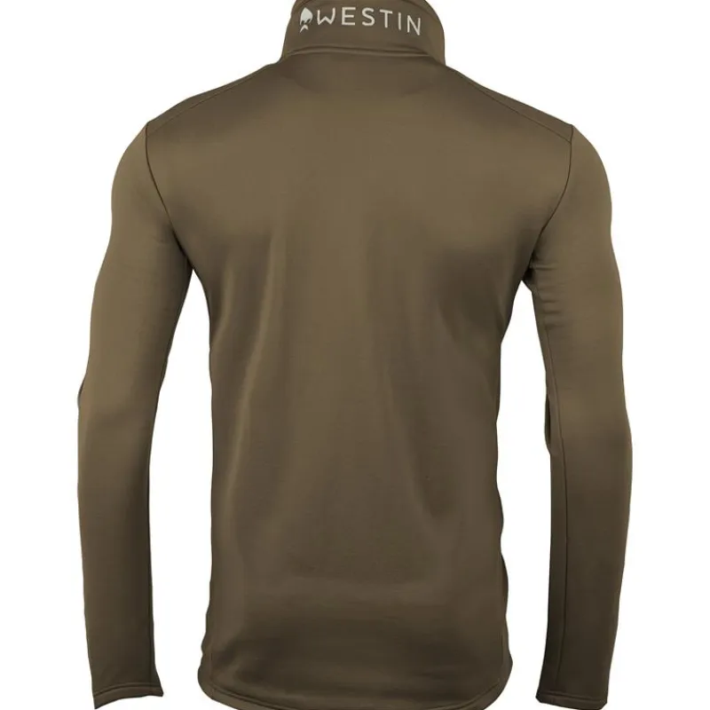 Westin Polaire Homme Energy Midlayer 1/2 Zip - Vert