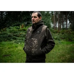 Nash Polaire Sans Manche Homme Zero Tolerance Sherpa Fleece Reversible Body Warmer - Camo