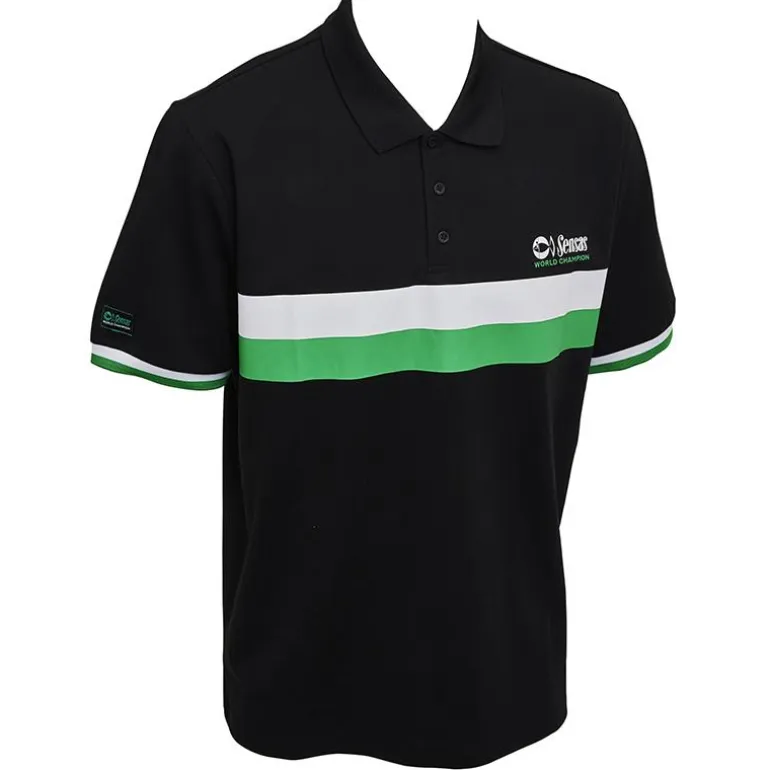 Polo Manches Courtes Homme Sensas Fashion College - Noir