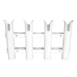 Seanox Porte Canne 4 Cannes Pvc Rack Fixe