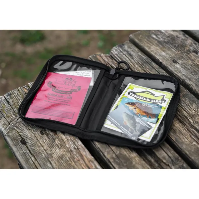 Zebco Porte Feuille Trophy Licence Wallet
