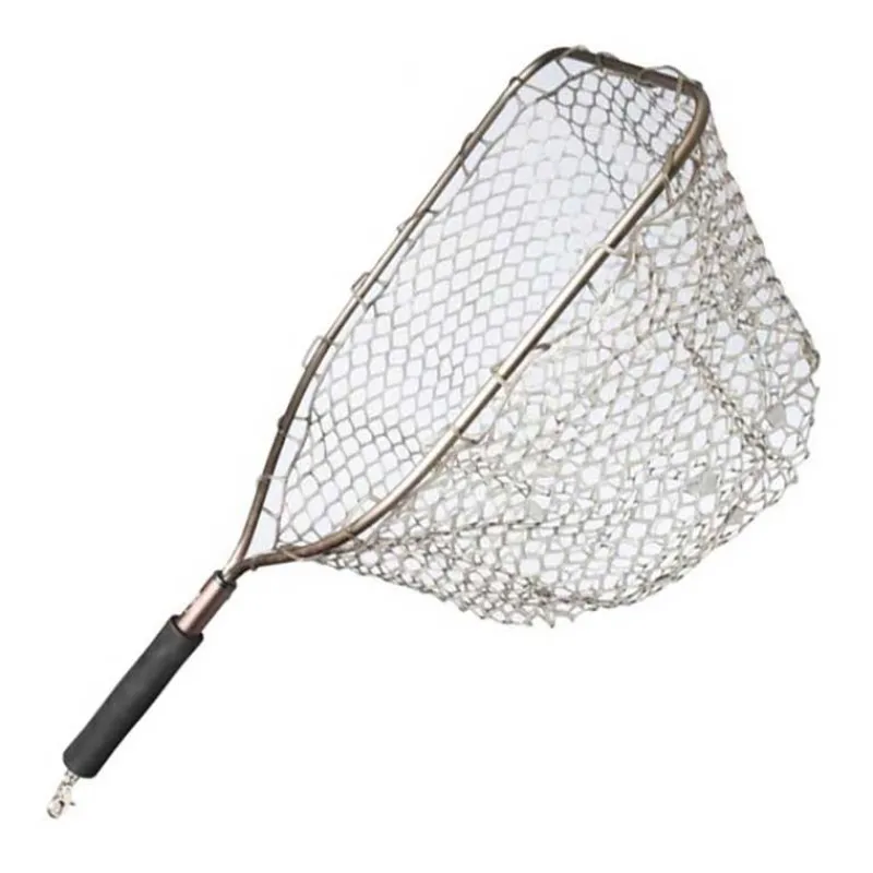 Adamsbuilt Épuisette Raquette Alu Truite Net Rubber