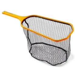Orvis Épuisette Raquette Wide Mouth Hand Net Find My Net Orange