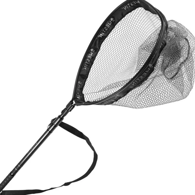 Westin Épuisette Raquette W6 Telescopic Landing Net
