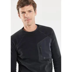 Bermudes Pull Homme Plelot Polartech - Noir