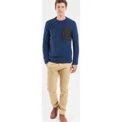 Bermudes Pull Homme Plelot Polartech - Navy