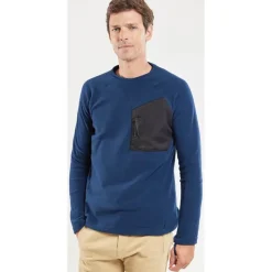 Bermudes Pull Homme Plelot Polartech - Navy