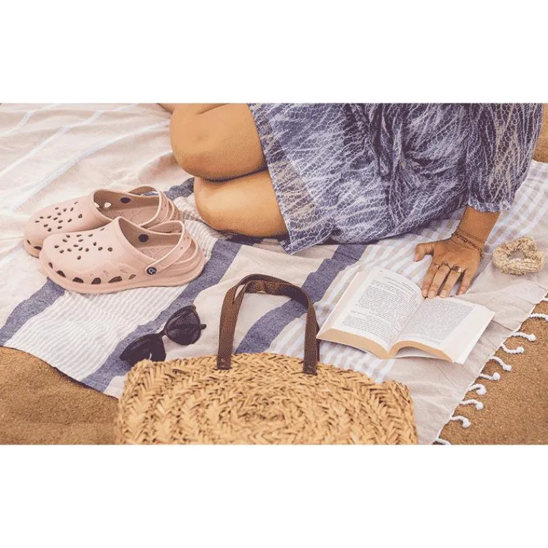 Rouchette Sabots Femme Kosmik - Rose
