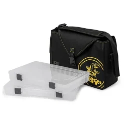 Sac Black Cat Black Lure Carrier Avec Boïtes