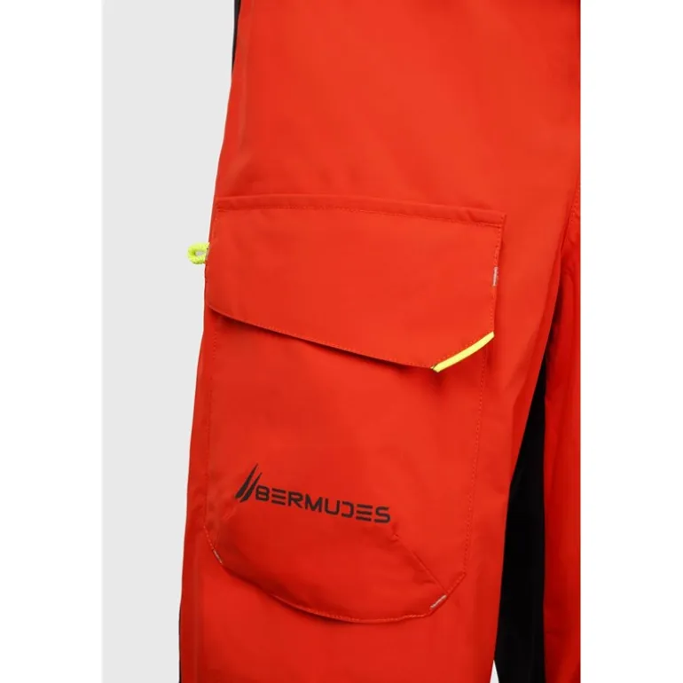 Salopette Homme Bermudes Mesh Inshore Op10k - Orange