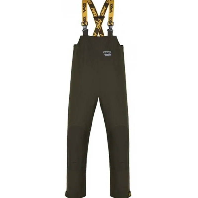 Vass Salopette Homme 175 Unlined Waterproof Bib & Brace - Kaki