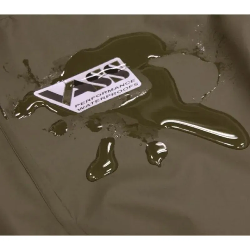 Vass Salopette Homme 175 Unlined Waterproof Bib & Brace - Kaki