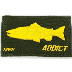 Fishxplorer Scratch Interchangeable Pour Casquette / Bonnet Addict Truite - Vert