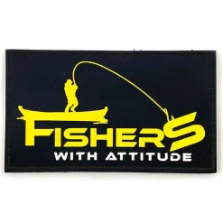 Fishxplorer Scratch Interchangeable Pour Casquette / Bonnet Silicone 3D Fisher With Attitude